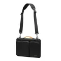 Tech-Protect Defender Bag for Laptop 13-14 - Black and Orange Фото num