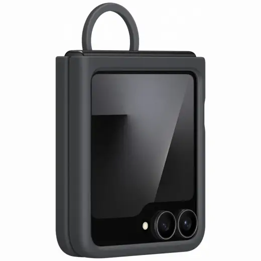 Etui Samsung Silicone Case do Galaxy Z    Flip7 FE | Z Flip6 czarny Фото num