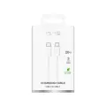 Puro PUCCC25W3MTWHI провод для передачи данных и зарядки | USB-C на USB-C | 25W | 3м | белый Фото num