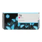 HP Ink No 738 HP738 HP 738 300ml Magenta (676M7A) Foto 1
