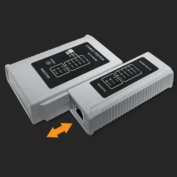Qoltec Cable networks tester | RJ45 | RJ12 Foto 5