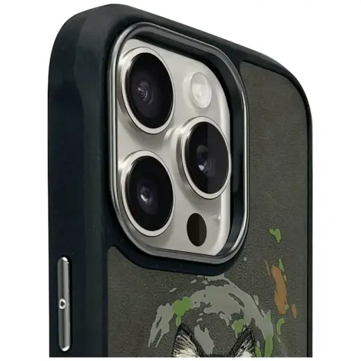 Etui Nimmy Wilk MagSafe do iPhone 16 Pro  ciemnoszary Photo
