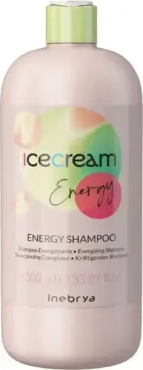 Inebrya Ice Cream Energy Shampoo Against Hair Loss - 1000ml Photo