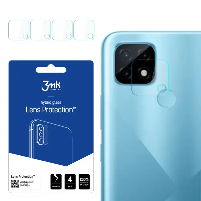 Realme C21 - 3mk Lens Protection™ screen protector Foto 1