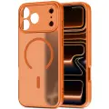 Tech-Protect BasicMag phone case with MagSafe support for Apple iPhone 17 Pro Matte Orange — Photo 3