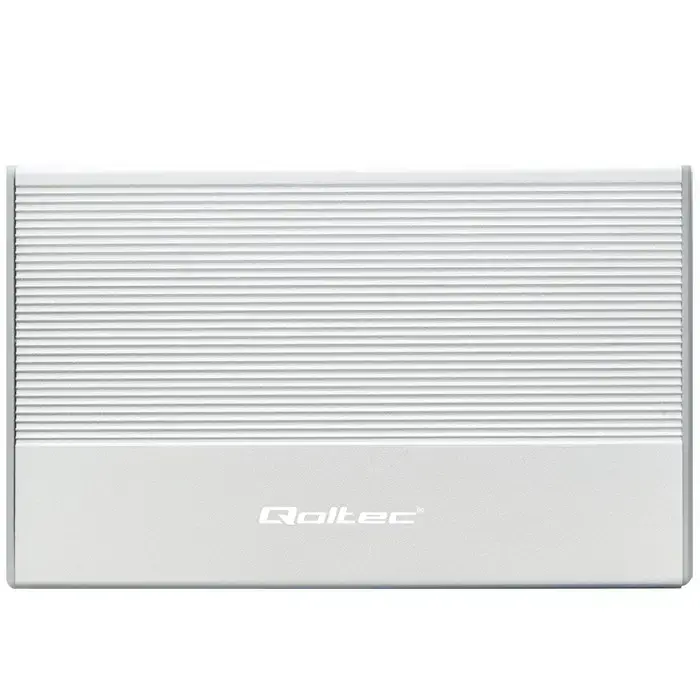 Qoltec Aluminium Enclosure | SSD HDD 2.5'' drive | SATA | USB 3.0 | Super speed 5Gb/s | 2TB | Silver Foto 9