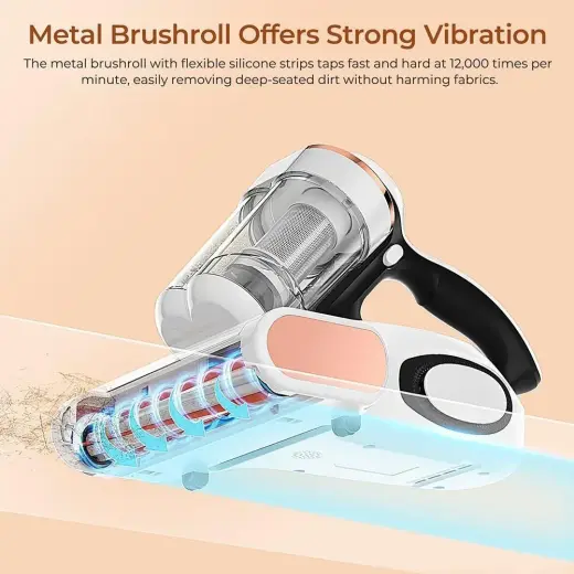 JIGOO J300 putekļu sūcējs pret ērcēm matračiem | dīvāniem ar noņemamu tvertni Foto 12