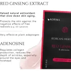 KORIKA Korean Heritage Red Ginseng & Adenosine Anti-aging Sheet Mask Anti-wrinkle Sheet Mask 25 G Фото num