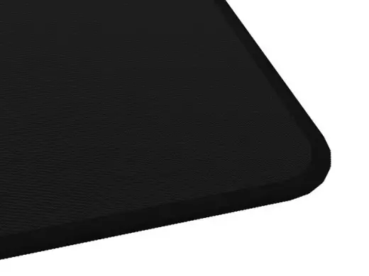 Mouse pad Colors Series Obsidian Black 300x250 mm  Фото num