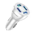 Wozinsky WCCAW 50W 4x USB-A QC car charger - white Foto 1