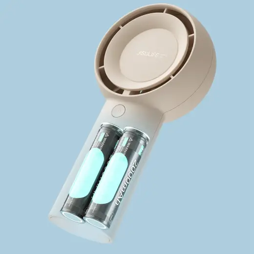 Jisulife Handheld Fan Life5 Plus 4000 mAh Portable USB Fan - Beige Foto 11