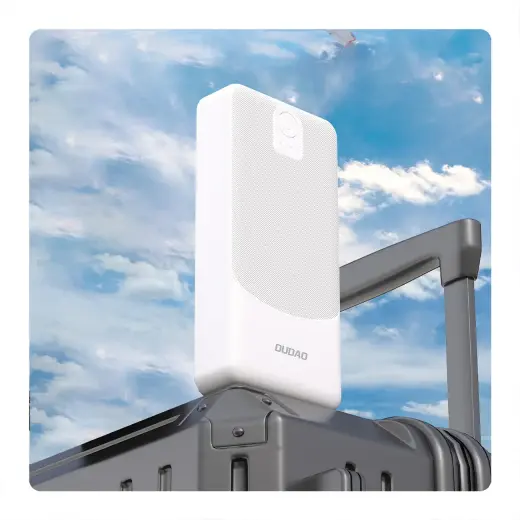 Dudao K10Pro external battery (powerbank) | 20000 mAh | 10W | USB-A, USB-C | white Photo