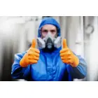 Nitrile gloves GoGrip  orange size S, 50 pcs — Photo 4
