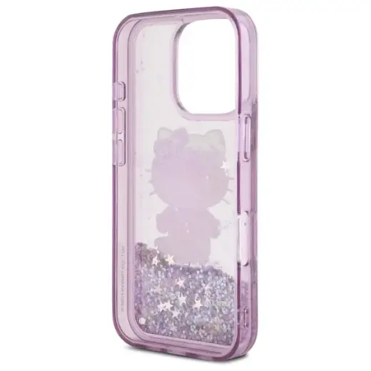 Hello Kitty HKHCP16XL50PPU iPhone 16 Pro  Max 6.9" fioletowy|purple hardcase Liquid Glitter 50TH Anniversary Party Фото num