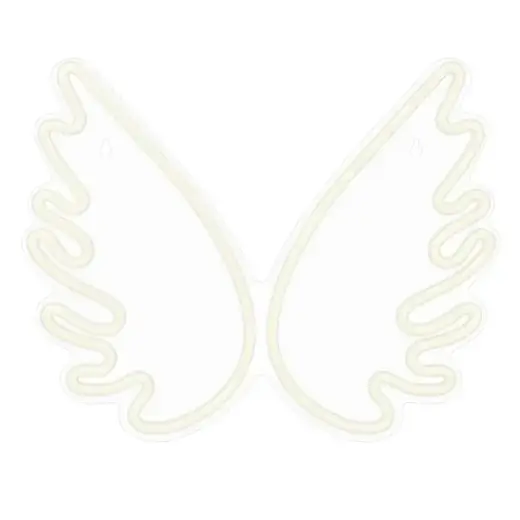 Neon PLEXI LED WINGS white FPNE09X Forever Light
