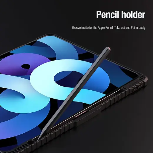 Nillkin Bumper PRO Protective Stand Case Multi-angle for iPad Pro 12.9 2020|2021|2022| Air 13 2024|2025 Sapphire Blue Photo