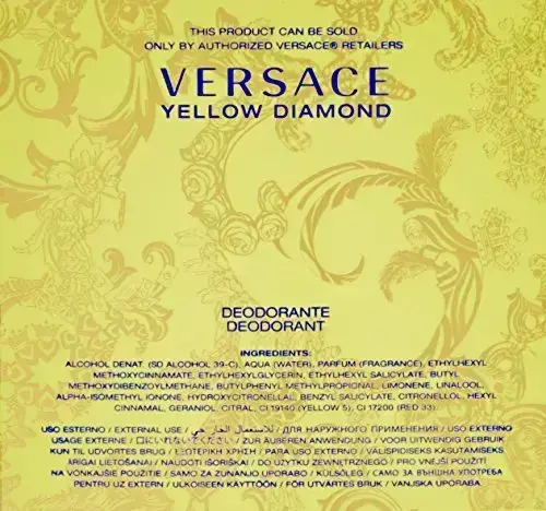 Versace Yellow Diamond Deodorant Spray 50ml Фото num