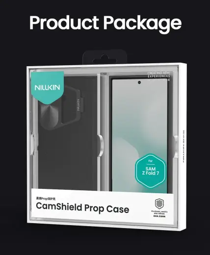 Nillkin CamShield Prop Case for Samsung Galaxy Z Fold 7 Black Photo