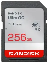 Atmiņas karte Sandisk Ultra GO SDXC UHS-I 256GB