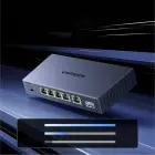 Switch Ugreen 6-Port 2.5GB/s Ethernet Switch - Gray Foto 3