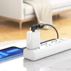 HOCO UA17 2-in-1 adapter USB-C / Lightning to USB-A | black — Photo 7