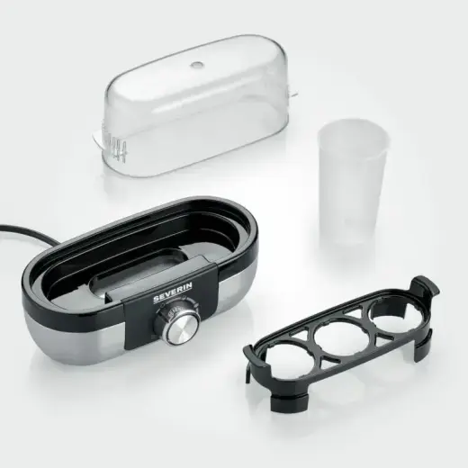 Severin Egg Stove 3 eggs stainless steel black EK 3163 (EK3163) Photo