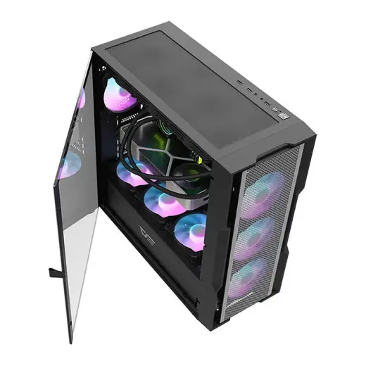 Darkflash DK431 Mesh Computer case (Black) Photo