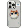 Nimmy Glasses Cool Cat чехол для телефона для iPhone 16 Pro Max серый с MagSafe Фото num