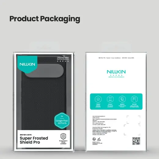 Nillkin Super Frosted PRO Back Cover for Google Pixel 10 Pro XL Black Photo
