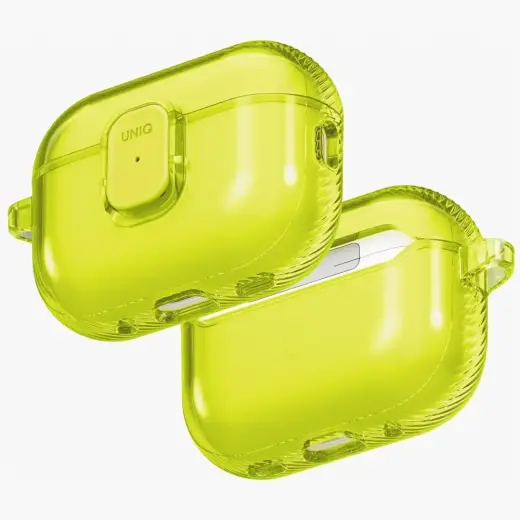 Case UNIQ Glase Pro for AirPods Pro 3     Lock Case yellow