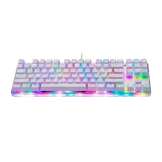 Mechanical gaming keyboard Motospeed K87S (white) Photo