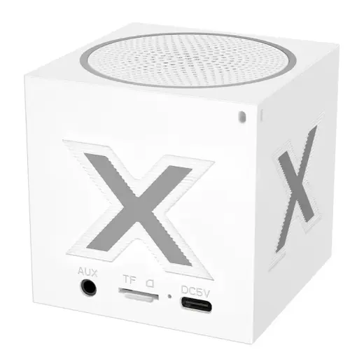 Borofone Portable Bluetooth Speaker BR101 Rubik white Foto 3