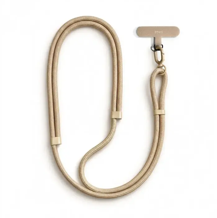 Etteri universal neck lanyard for phones beige