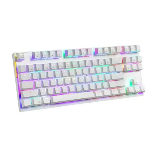 Mechanical gaming keyboard Motospeed K82 RGB (white) Photo