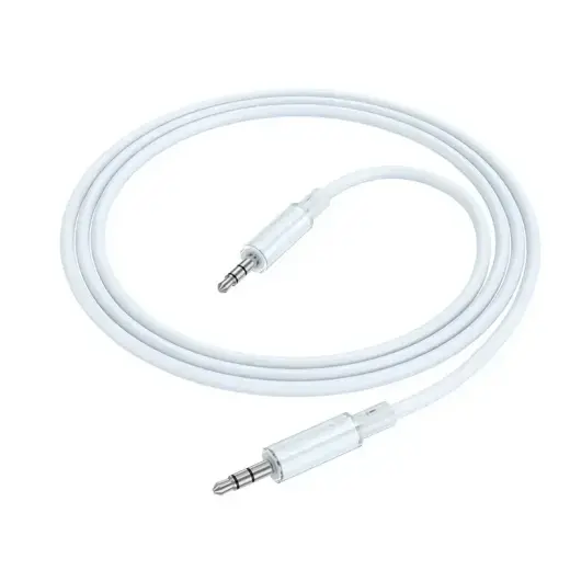 Borofone Cable AUX BL21 Lemon - jack 3,5mm to jack 3,5mm - 1 metre blue Photo