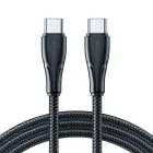 Joyroom S-A11 Surpass cable 60W USB-C - USB-C 0.25m - black Foto 1