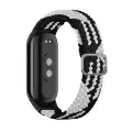 Beline pasek Mi Band 8 Textile czarno|biały  black|white Photo