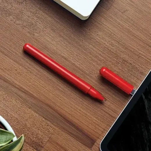 Lexon C-Pen Pen with USB-C 32GB Flash Drive dark red LS101DR Фото num