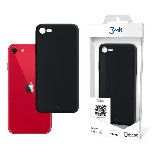 Apple iPhone SE 2022 - 3mk Matt Case black