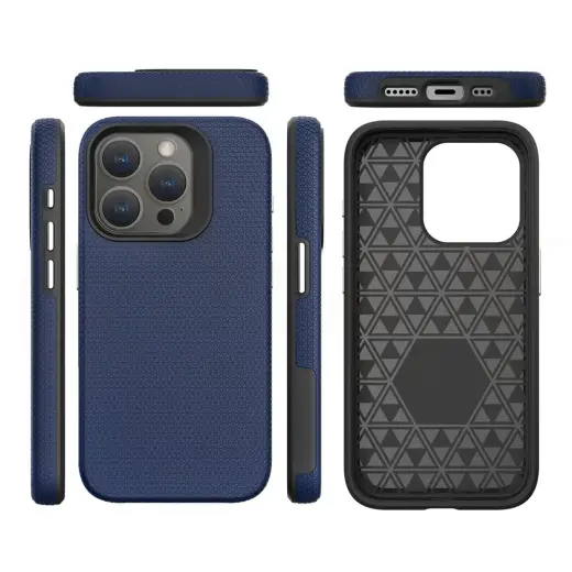 Vmax Triangle case for Samsung Galaxy A34 navy blue Photo