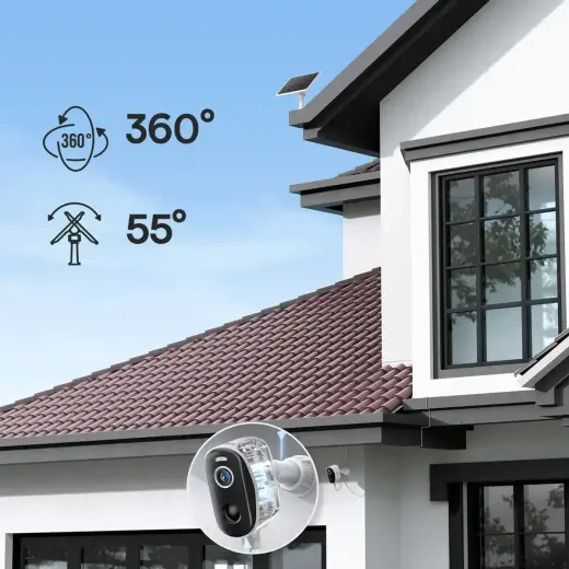 Baseus Security A1 Photovoltaic Panel - White Foto 13