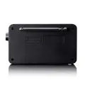Lenco Pārnēsājams DAB+/FM radio ar Bluetooth® un uzlādējamu akumulatoru - melns Foto 3