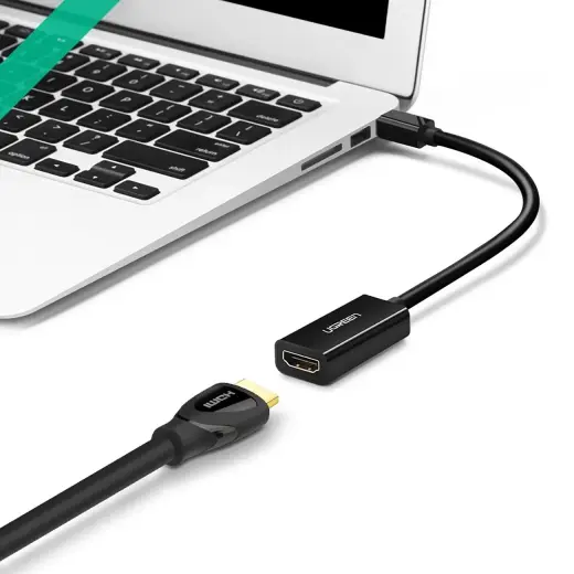 Ugreen MD112 10461 mini DisplayPort (male) | HDMI (female) FHD 1080p adapter - black Фото num