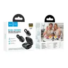 Wireless lavalier microphone USB C Hoco L27 black — Foto 9