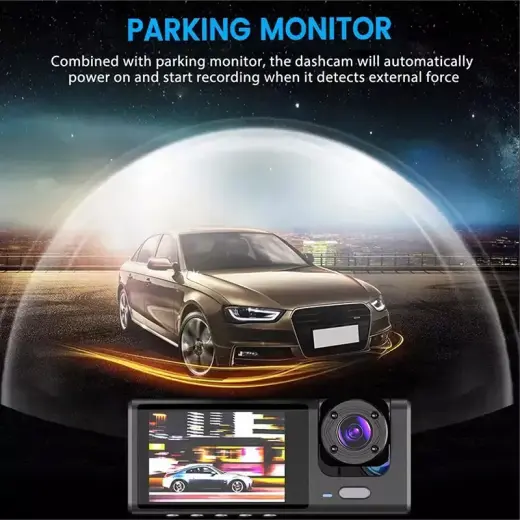 Car Dash Cam DVR-06 2,0 inches + rear camera Foto 4