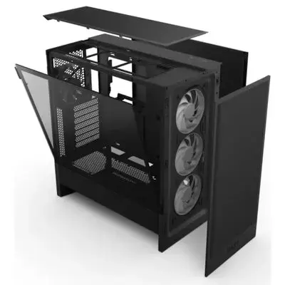 NZXT H5 Flow RGB - mid tower - extended ATX Foto 4