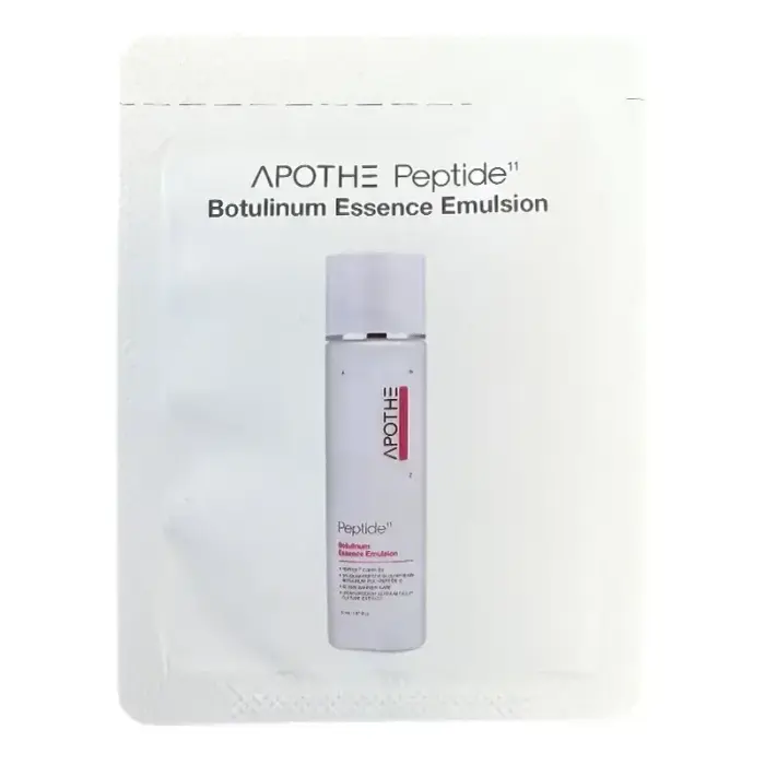 APOTHE SAMPLE Peptide 11 Botulinum Essence Emulsion Sample P...