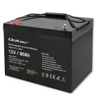Qoltec AGM battery | 12V | 80Ah | 23.5kg | Maintenance-free | Strong | LongLife | for UPS, RV, boat, heater Foto 11