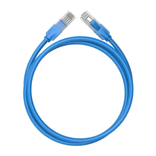 Network Cable UTP CAT6 Vention IBELG RJ45 Ethernet 1000Mbps 1.5m Blue Photo