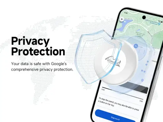 Lifemate GPS Bluetooth LifeTag Tracker HD-P16-3 Android + keyring white Foto 14